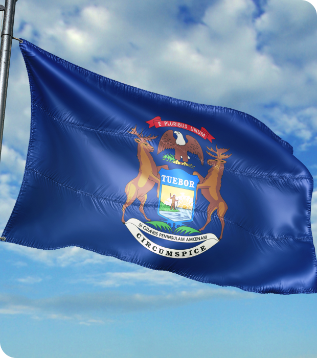 michigan flag 620 701